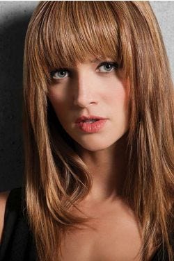 Modern Fringe Clip In Bangs by Hairdo