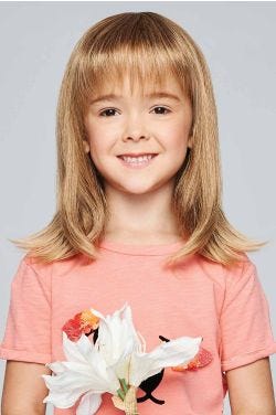 Pretty In Fabulous Kids Wig by Hairdo | Heat Resistant, Mono Crown 