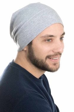 Mens Cotton Beanie | Relaxed Beanie Hat